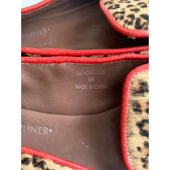 Donald J Pliner Leopard Print Calf Hair Loafers Women’s Siz 6